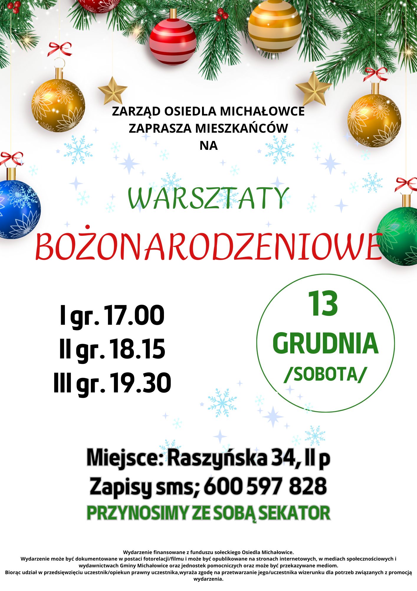 Grafika zawiera treść komunikatu